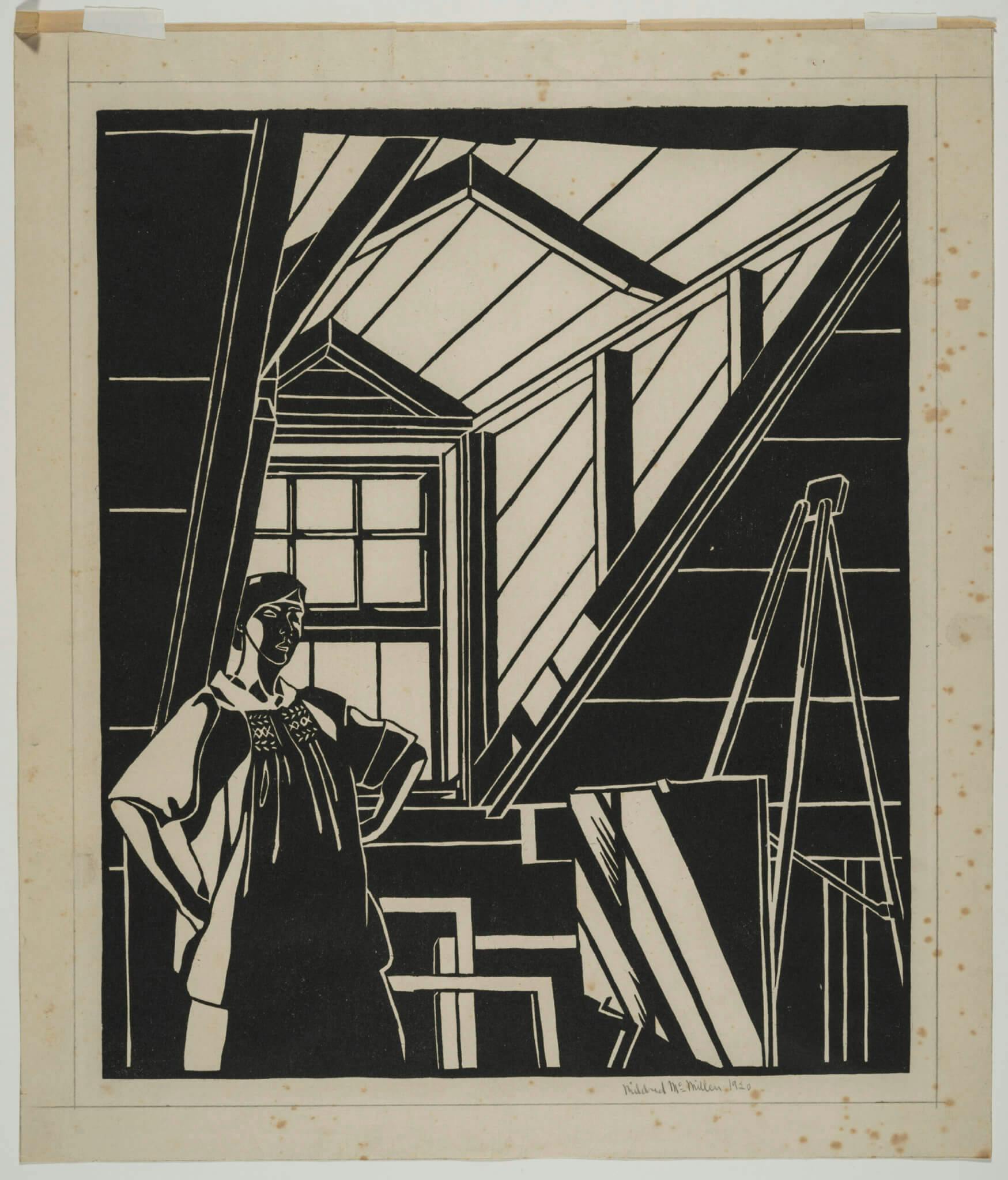 Image of "The Attic Window" by Mildred McMillen