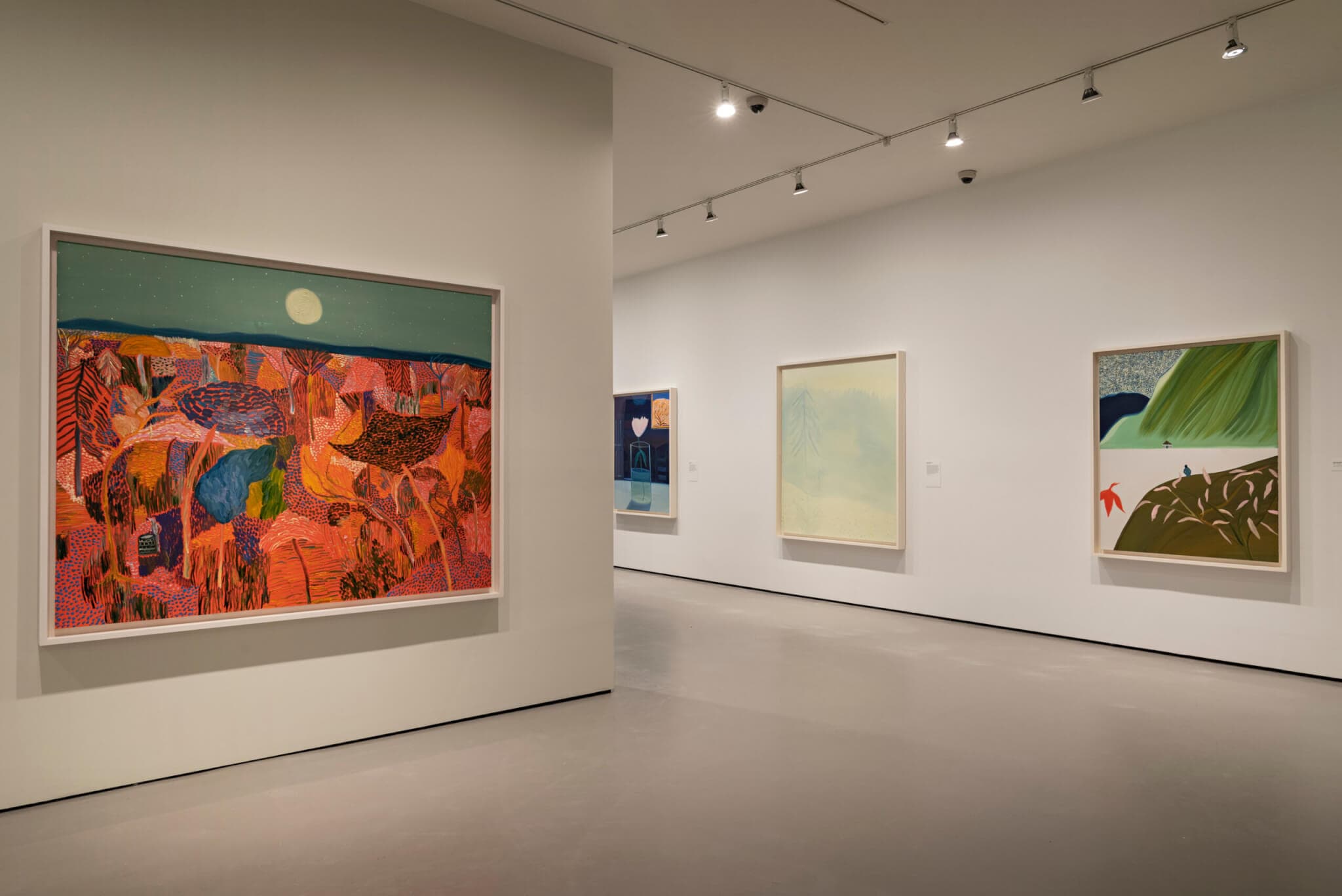 Lush paintings by Matthew Wong explore rhythm and gesture.